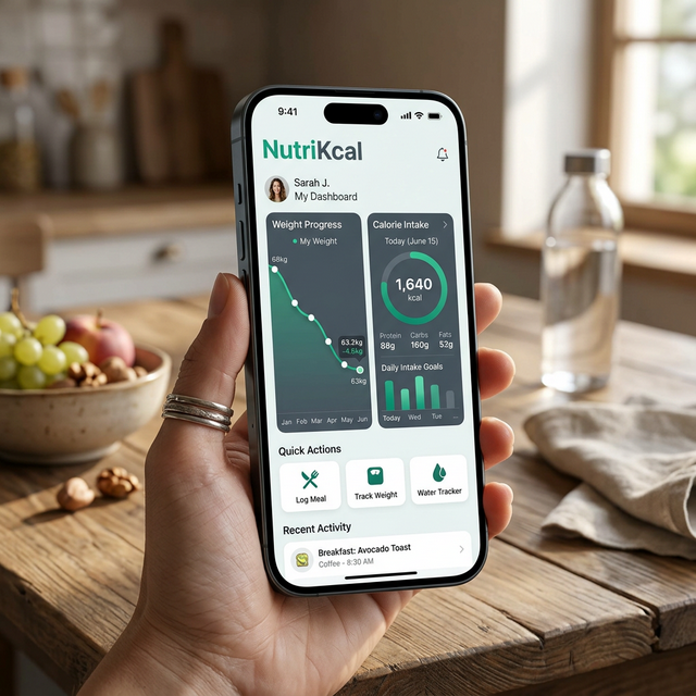 NutriKcal Dashboard